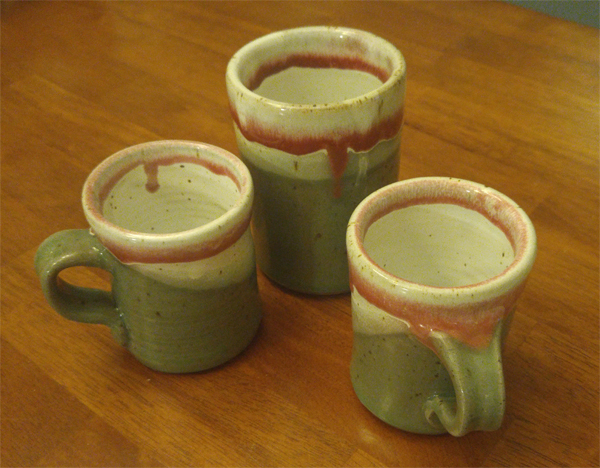 Three Mugs
